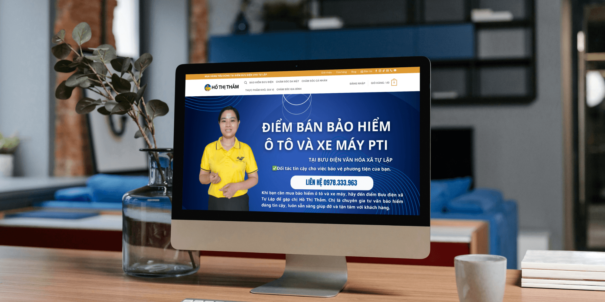 Dự án Xây dựng Website Giới thiệu Dịch vụ và Bán Hàng Tiêu Dùng Bưu Điện VHX Tự Lập